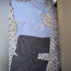 Lot 2 American Eagle 90’s wide leg mid weight sweatpants sz medium EUC/NWT